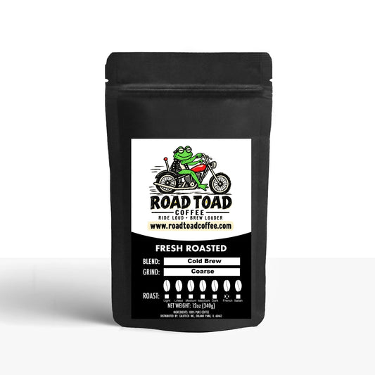 Bag of Cold Brew Coffee from Road Toad Coffee